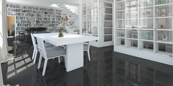 Infinity Black Elegant Polished